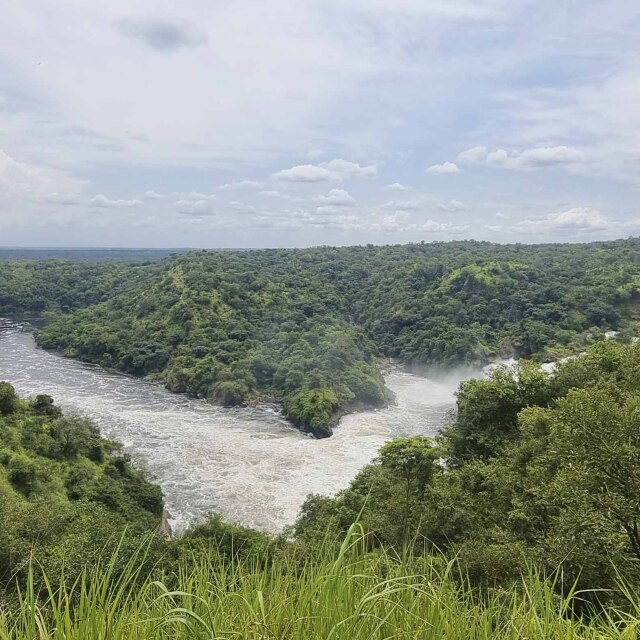 Sentirem la força de la naturalesa quan estiguem davant de les Murchison Falls.