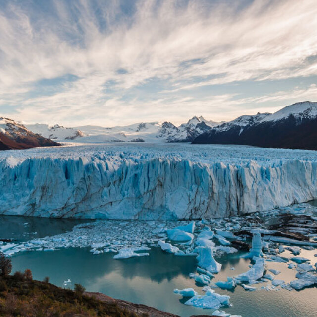 Perito Moreno, una de les estrelles del camp de gel Patagònic.